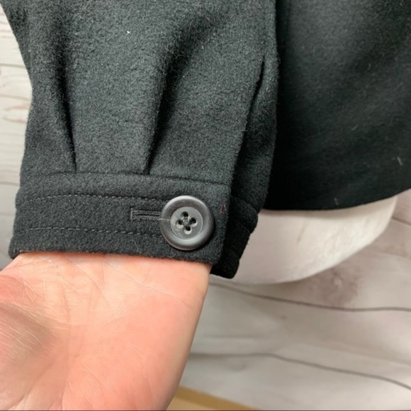 J. Crew Soft Wool Mix 3/4 Sleeve Peacoat - Picture 3 of 6